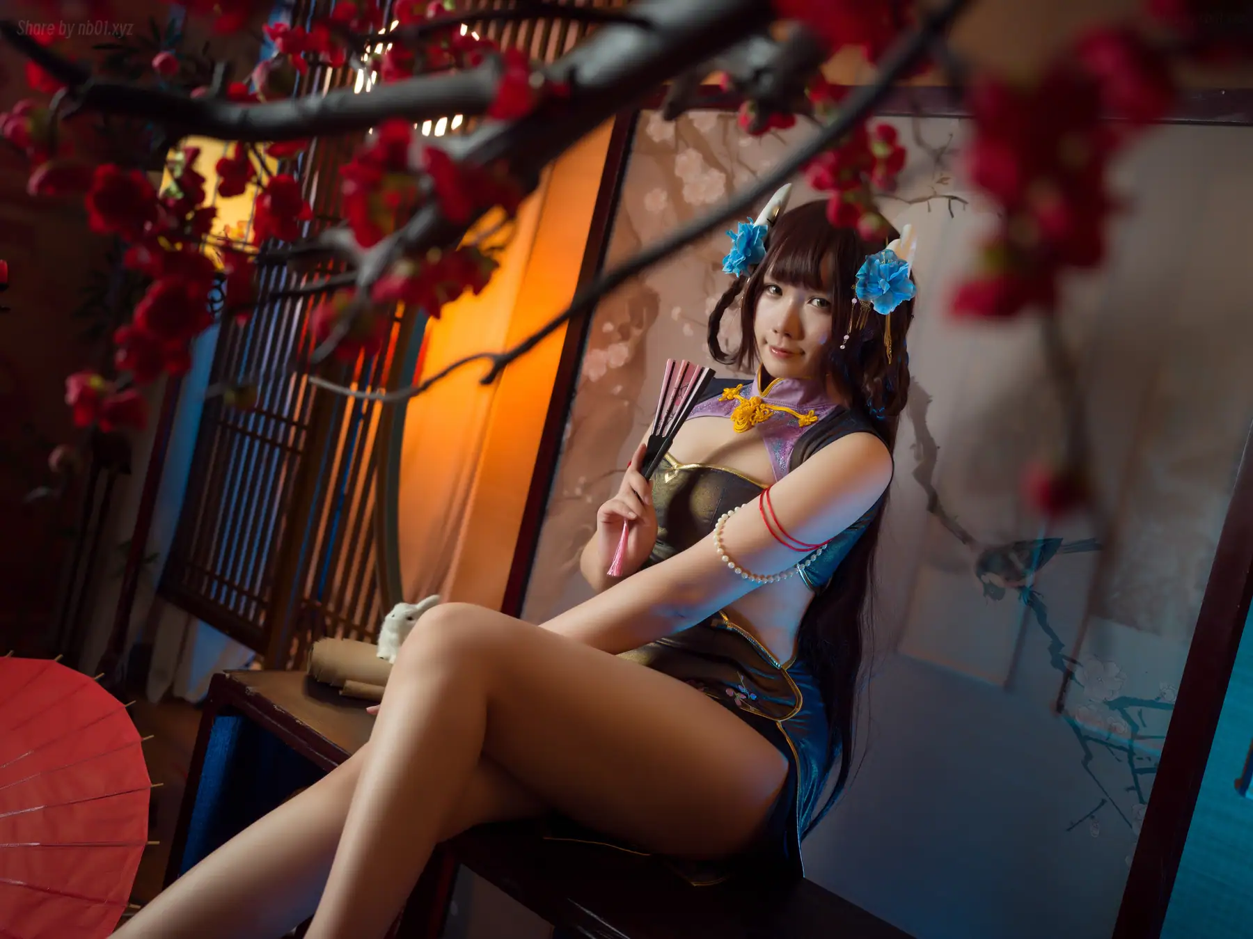 麻花麻花酱 - 比睿旗袍+泳装(61P_241.0M) - 麻花麻花酱 - 比睿旗袍+泳装(61P_241