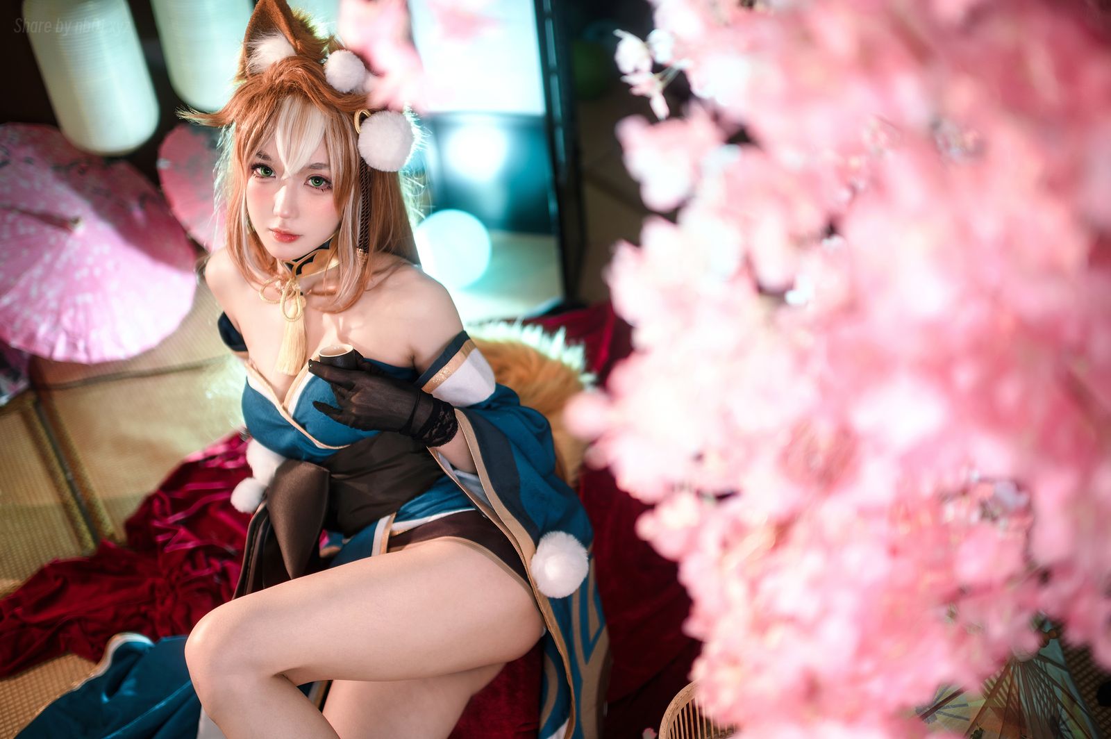 阿包也是兔娘 - 原神 希娜小姐(42P_332.5M) - 阿包也是兔娘 - 原神 希娜小姐(42P_332