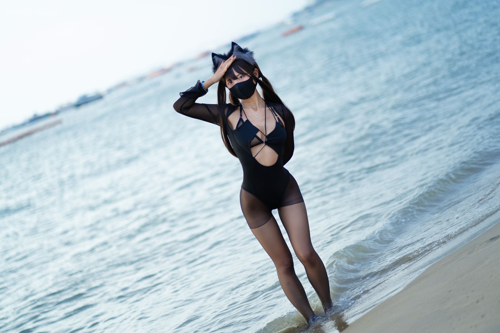 职业奶妈三水子 - 黑丝泳装(70P_308.6M) - 职业奶妈三水子 - 黑丝泳装(70P_308