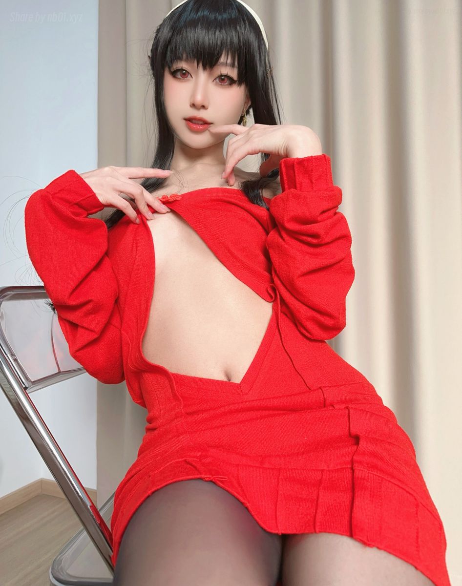 布丁大法(Pudding Dafa) - 约尔红毛衣(37P_38.5M) - 布丁大法(Pudding Dafa) - 约尔红毛衣(37P_38