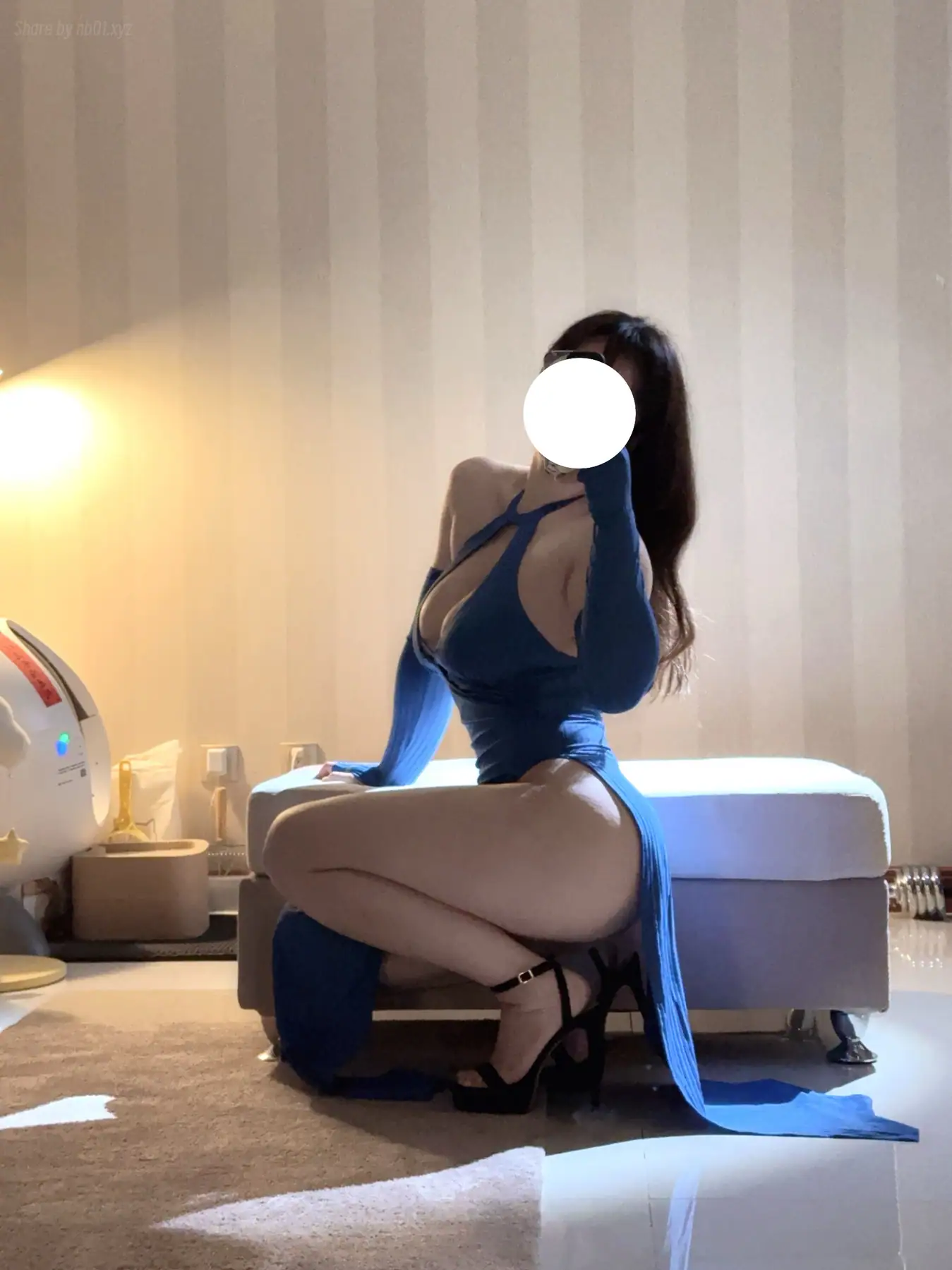 皮皮奶可可爱了啦 - 蓝色旗袍(17P+1V_27.1M) - 皮皮奶可可爱了啦 - 蓝色旗袍(17P+1V_27