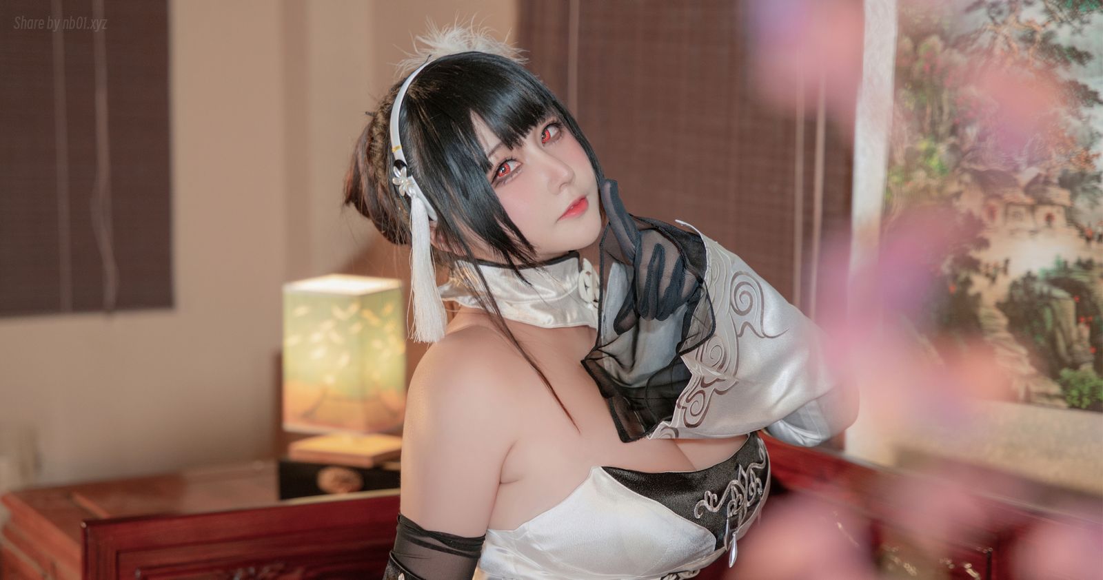 KANEKO_咔喵 - 碧蓝航线 镇海 白旗袍(30P_96.0M) - KANEKO_咔喵 - 碧蓝航线 镇海 白旗袍(30P_96