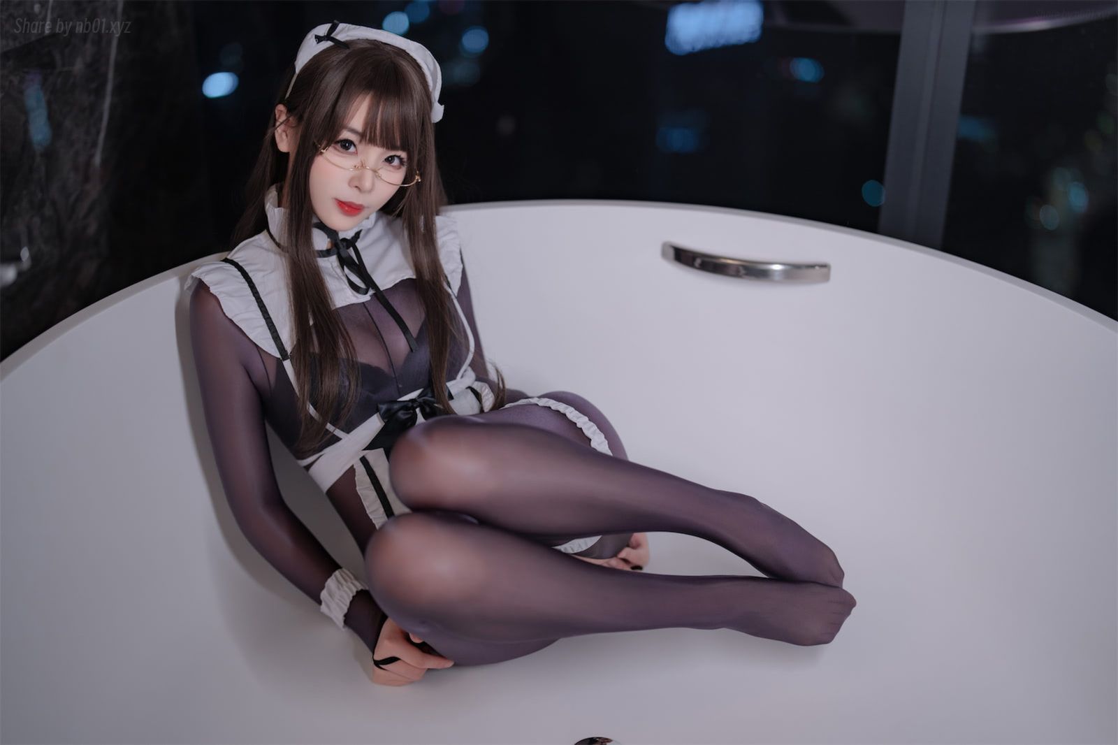 轩萧学姐 - 连体丝女仆(90P_179.3M) - 轩萧学姐 - 连体丝女仆(90P_179