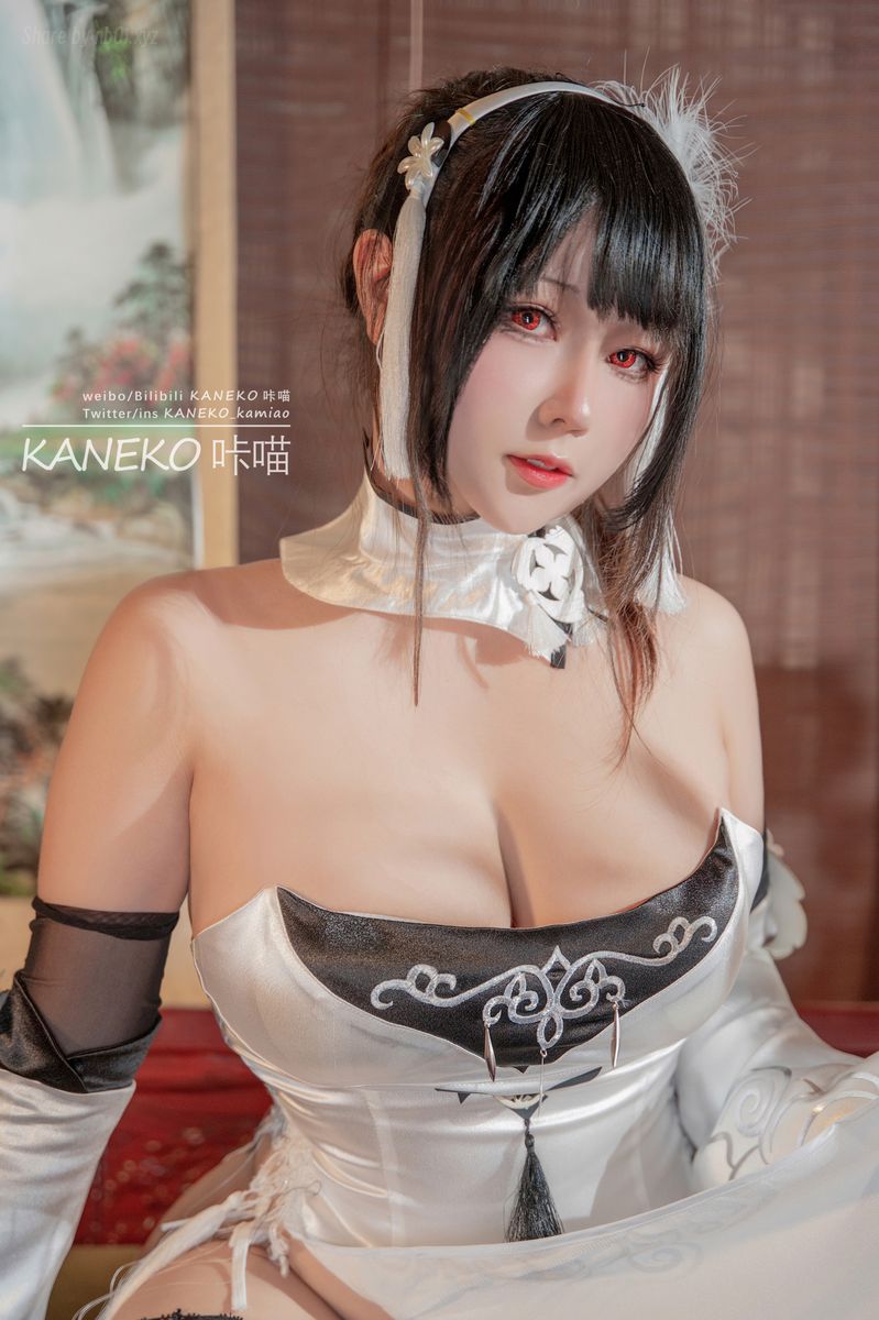 KANEKO_咔喵 - 碧蓝航线 镇海 白旗袍(30P_96.0M) - KANEKO_咔喵 - 碧蓝航线 镇海 白旗袍(30P_96