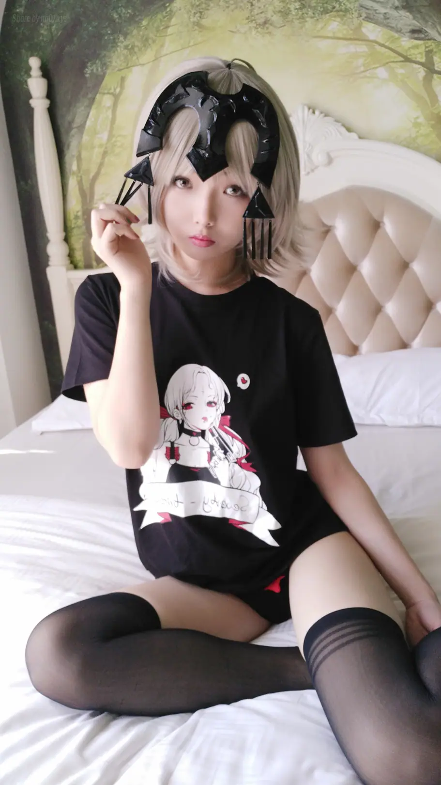 雯妹不讲道理 - 黑贞德穹妹(64P_72.6M) - 雯妹不讲道理 - 黑贞德穹妹(64P_72