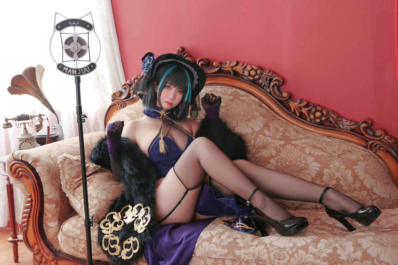 魅瞳Meroko - 魅瞳柴郡旗袍(33P_175.0M) - 魅瞳Meroko - 魅瞳柴郡旗袍(33P_175