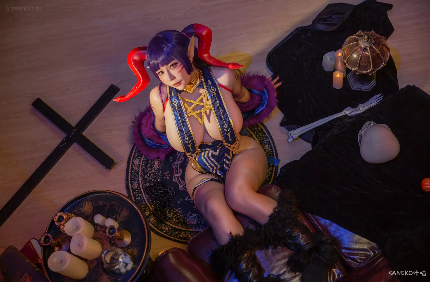 KANEKO_咔喵 - 天下布魔 撒旦(30P+1V_140.6M) - KANEKO_咔喵 - 天下布魔 撒旦(30P+1V_140