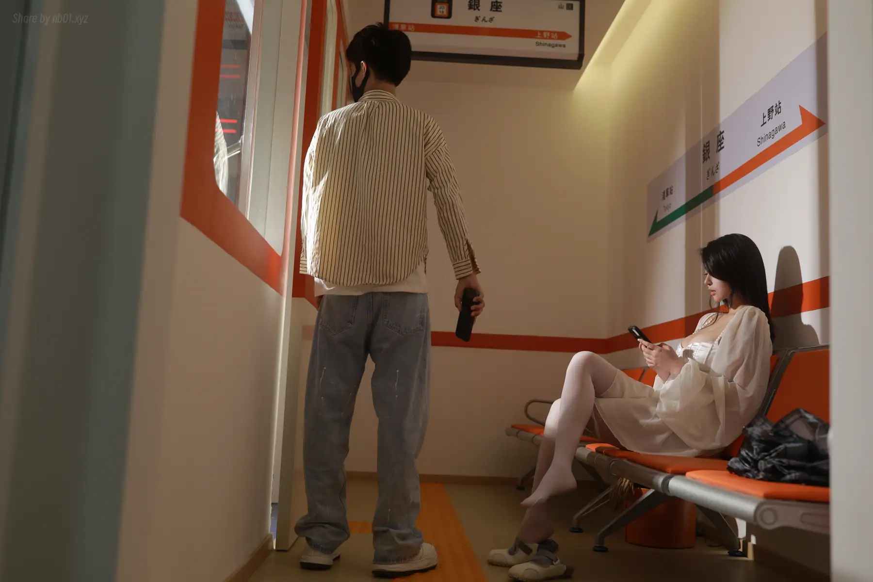 奈汐酱nice - 电车(75P+1V_596.4M) - 奈汐酱nice - 电车(75P+1V_596