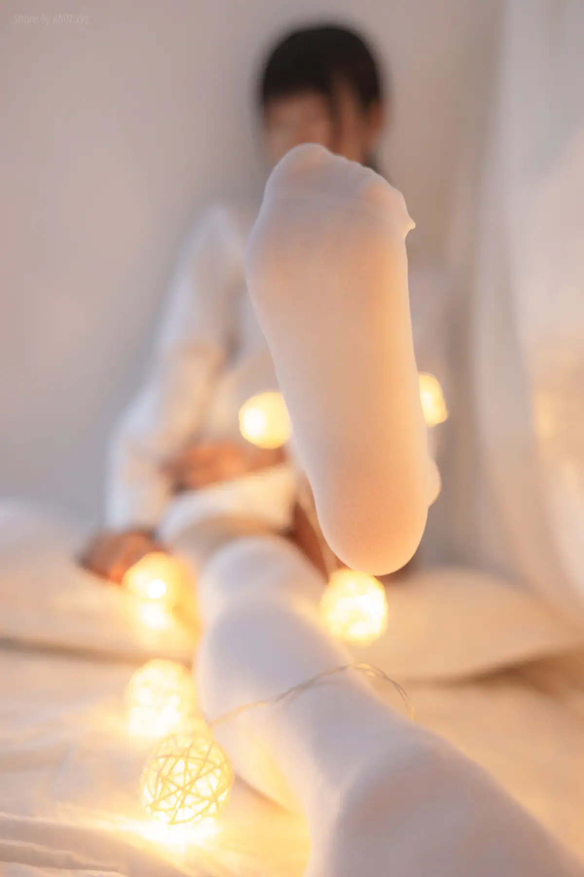 喵写真 - VOL.014 灯光白丝媚影(74P_304.6M) - 喵写真 - VOL