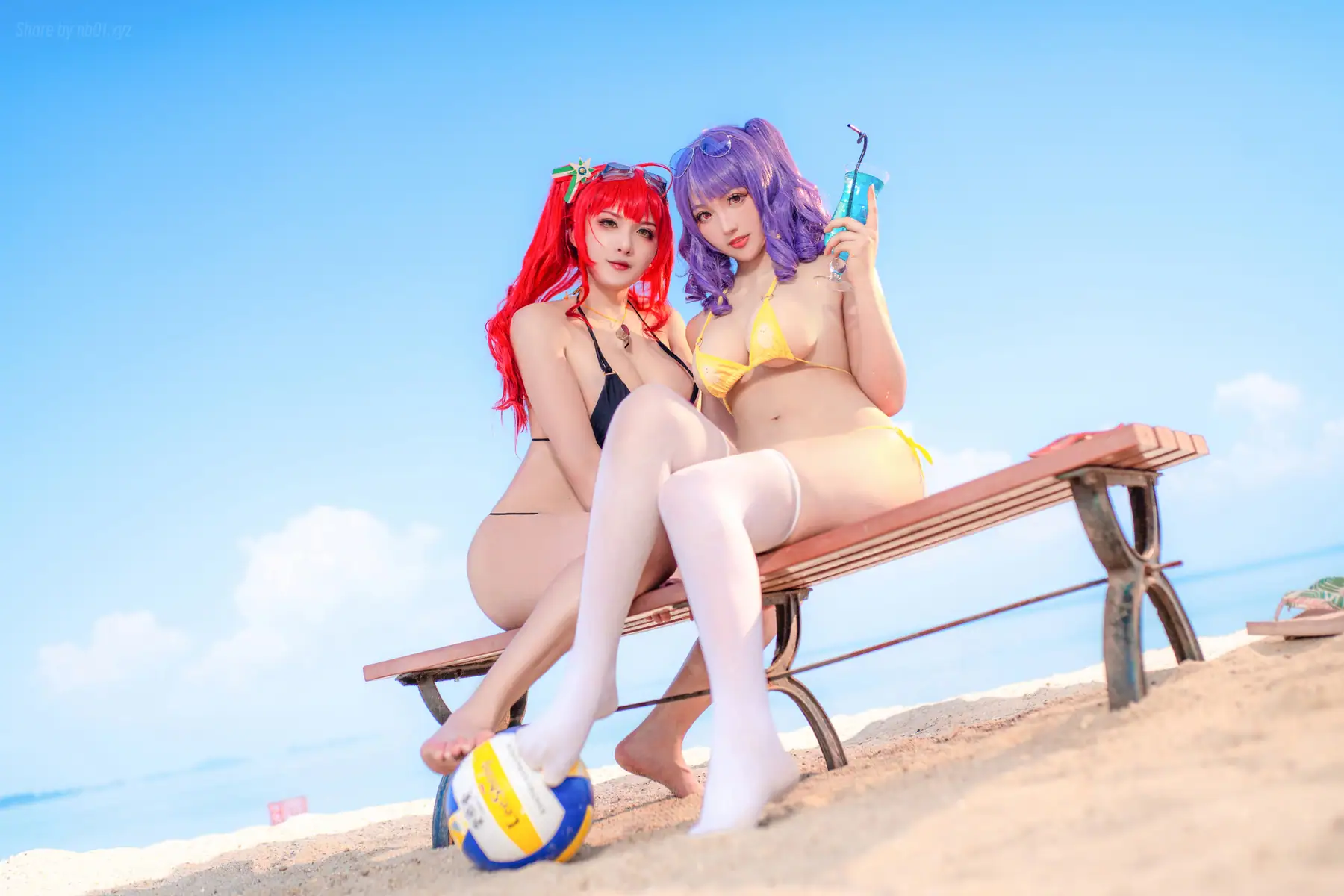 隼隼子 & 刺青Poi - 沙滩排球(40P_382.7M) - 隼隼子 & 刺青Poi - 沙滩排球(40P_382