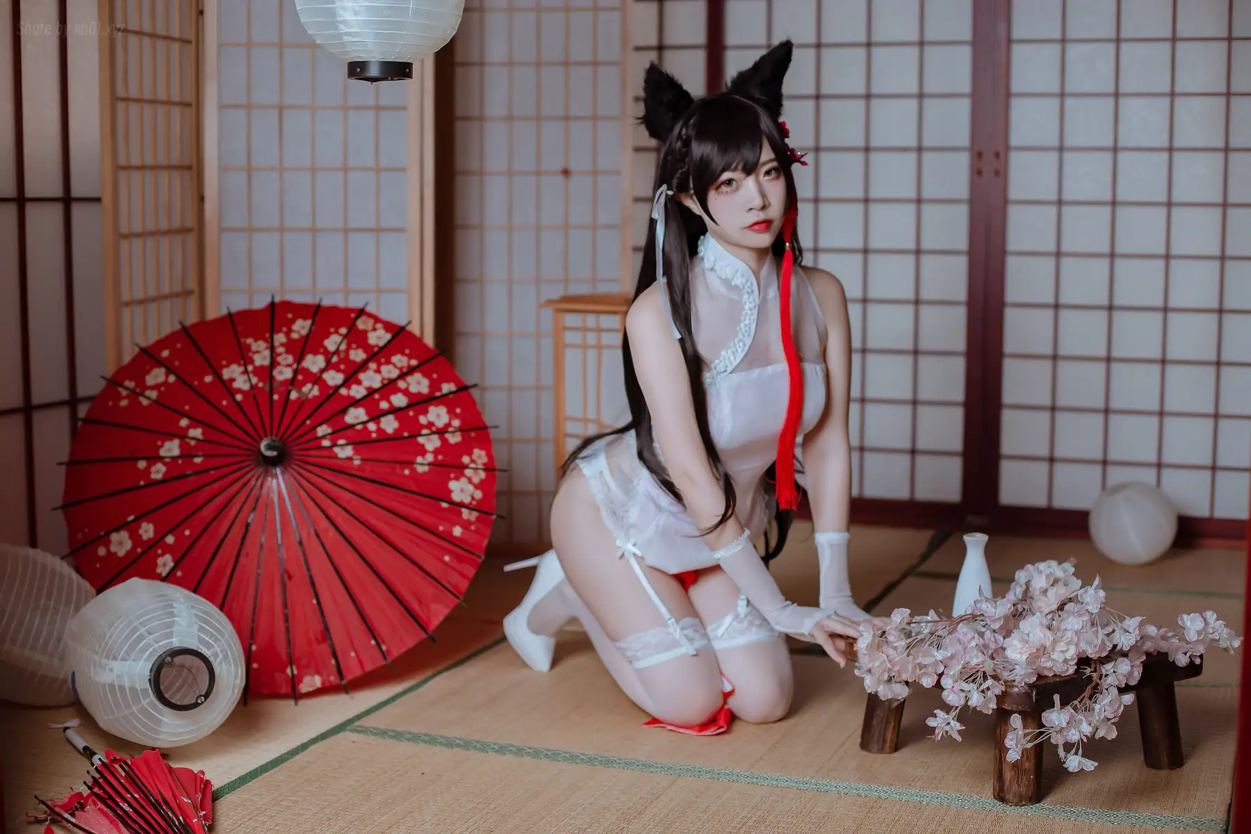 二佐Nisa - 犬之眷 碧蓝航线 爱宕 旗袍(18P_51.8M) - 二佐Nisa - 犬之眷 碧蓝航线 爱宕 旗袍(18P_51