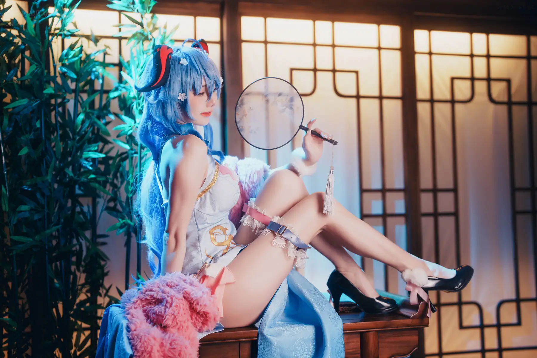 Sally多啦雪(Sally Dorasnow) - Ganyu QiPao(39P_85.7M) - Sally多啦雪(Sally Dorasnow) - Ganyu QiPao(39P_85