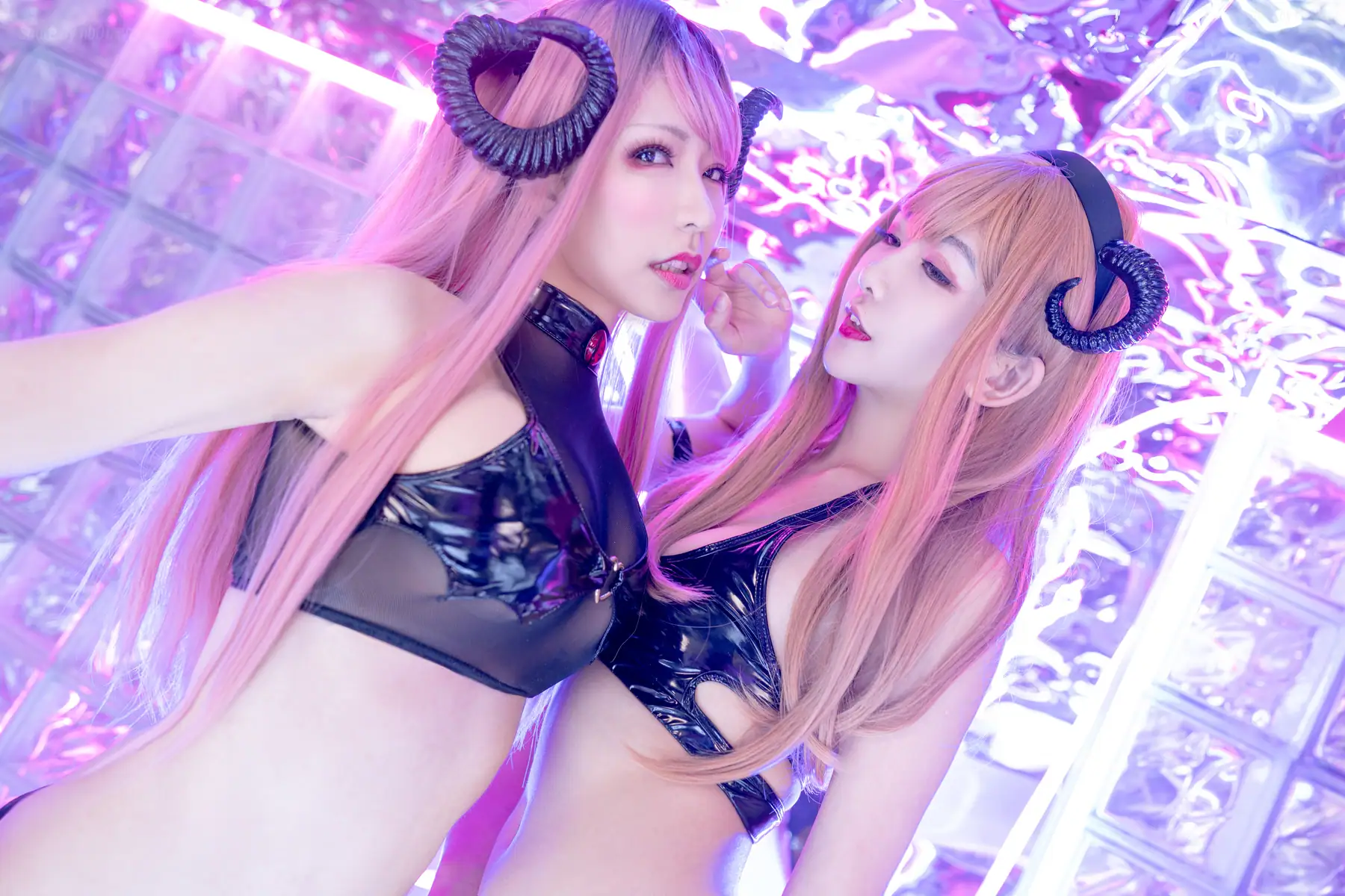 源纱希喵喵喵 & 镜子 - 魅魔双人(28P_223.9M) - 源纱希喵喵喵 & 镜子 - 魅魔双人(28P_223