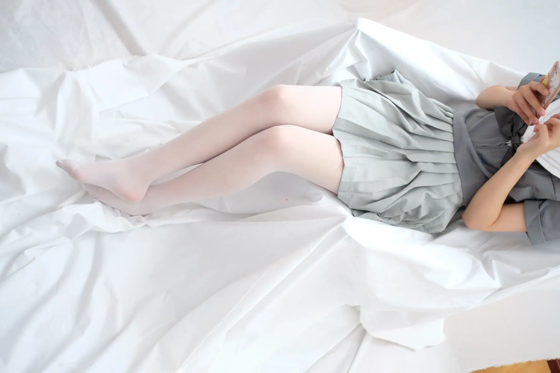 喵写真 - VOL.020 丝袜百褶裙(85P_329.8M) - 喵写真 - VOL