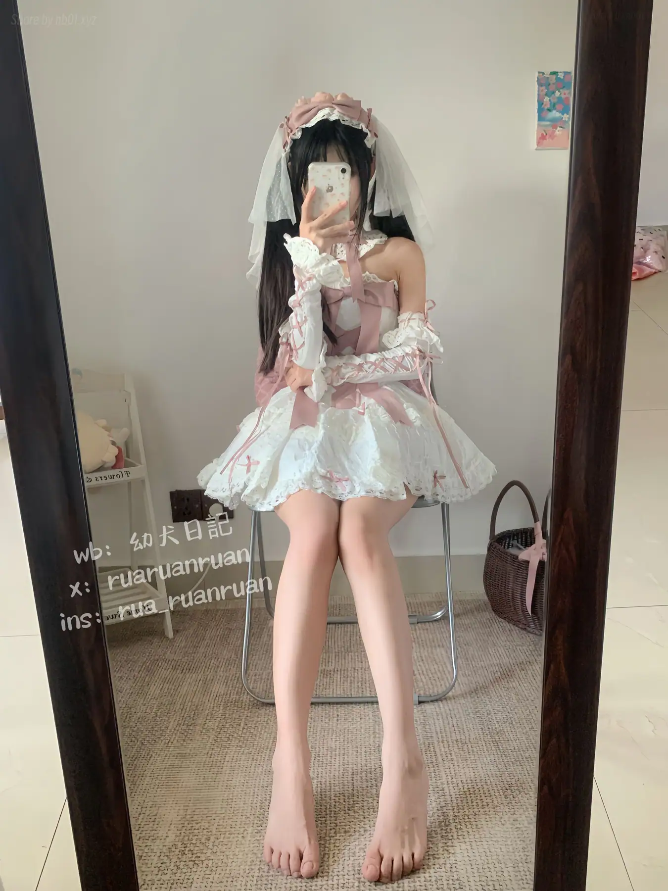 rua阮阮 - 初恋缎带(18P_14.9M) - rua阮阮 - 初恋缎带(18P_14