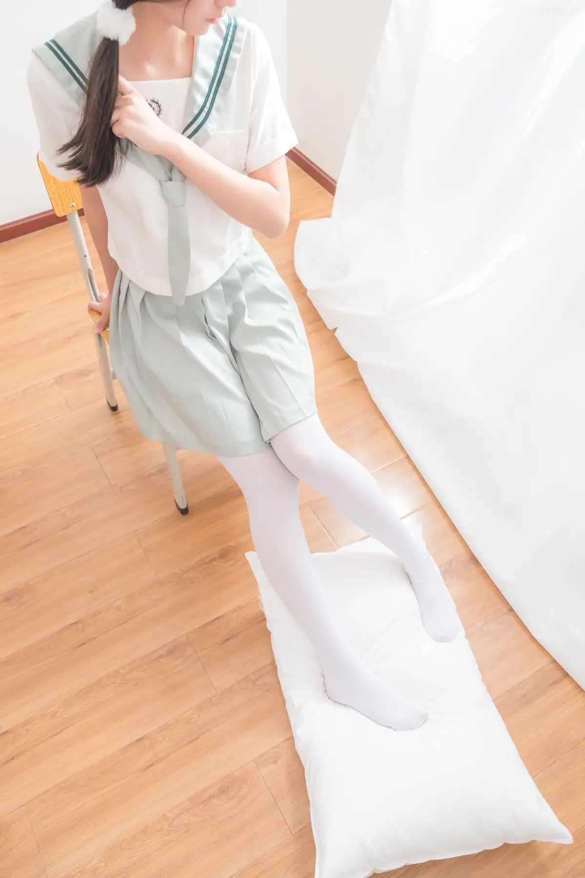 喵写真 - VOL.025 双马尾学妹白丝(63P_200.5M) - 喵写真 - VOL