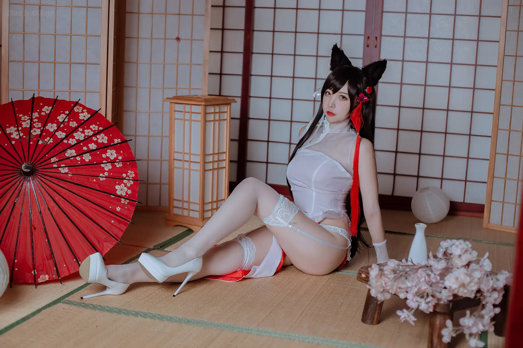 二佐Nisa - 犬之眷 碧蓝航线 爱宕 旗袍(18P_51.8M) - 二佐Nisa - 犬之眷 碧蓝航线 爱宕 旗袍(18P_51