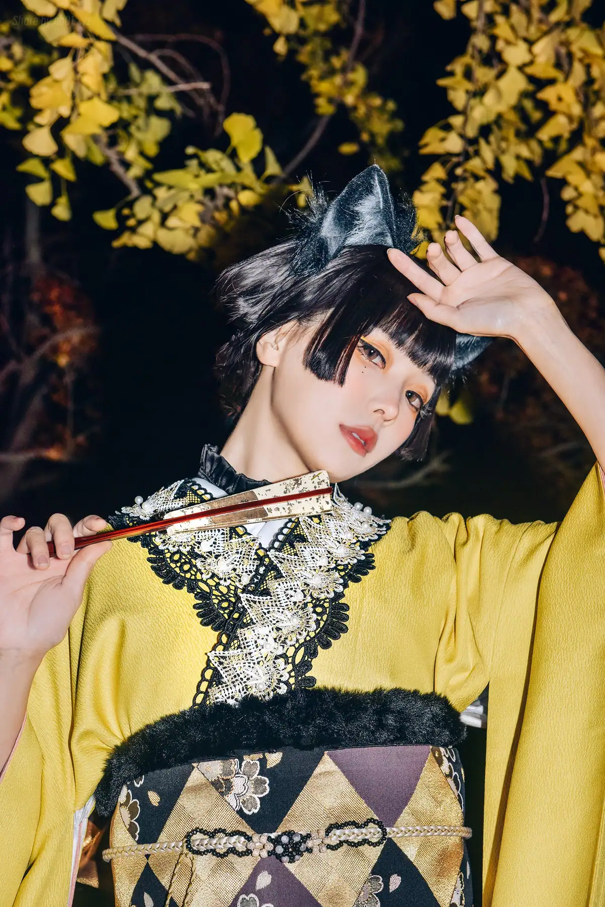 Ely_eee(ElyEE子) - Ginkgo Black Cat 銀杏黑貓(23P+1V_38.6M) - Ely_eee(ElyEE子) - Ginkgo Black Cat 銀杏黑貓(23P+1V_38