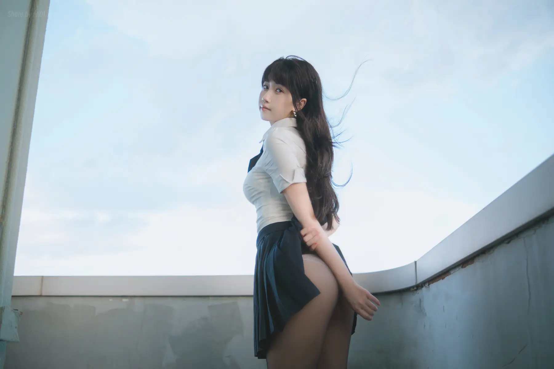 不呆猫 - JK学妹户外(59P_75.5M) - 不呆猫 - JK学妹户外(59P_75