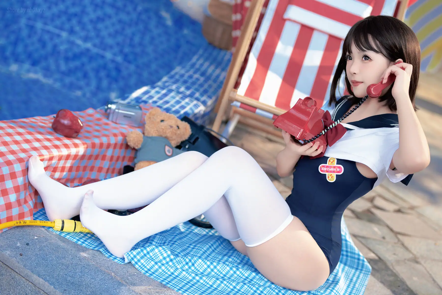 Bangni邦尼 - 反差JK泳装(97P+7V_522.3M) - Bangni邦尼 - 反差JK泳装(97P+7V_522