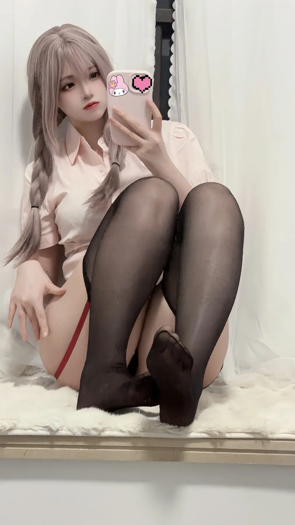 疯猫ss - 紫色麻花辫(15P_10.7M) - 疯猫ss - 紫色麻花辫(15P_10