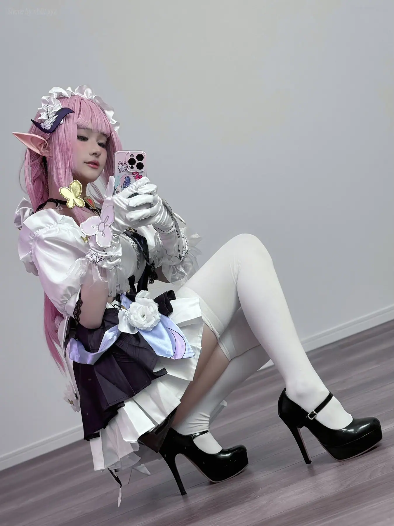 幼愛Youmeko - 崩坏3 爱莉希雅女仆装(20P_17.4M) - 幼愛Youmeko - 崩坏3 爱莉希雅女仆装(20P_17