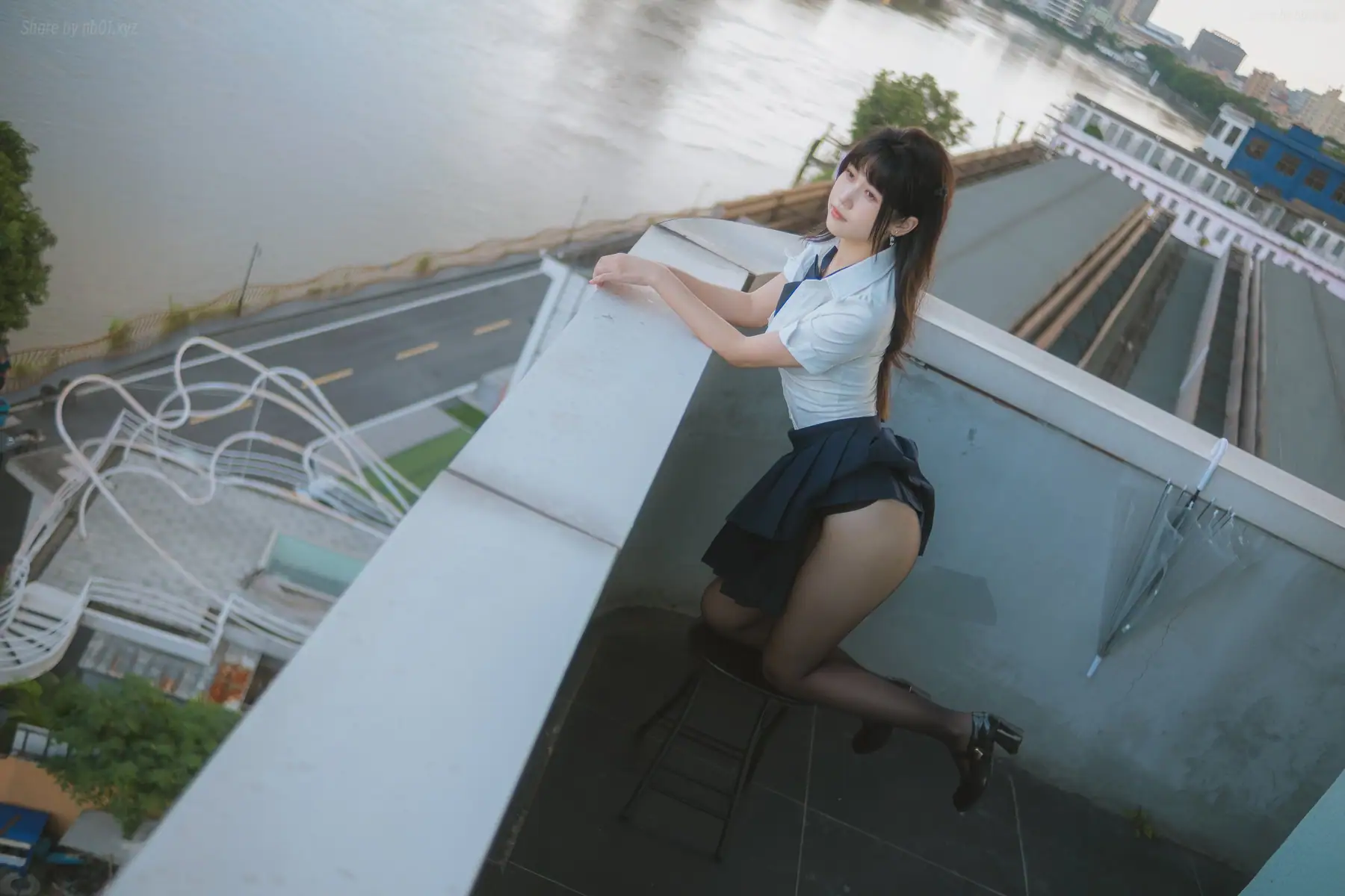 不呆猫 - JK学妹户外(59P_75.5M) - 不呆猫 - JK学妹户外(59P_75