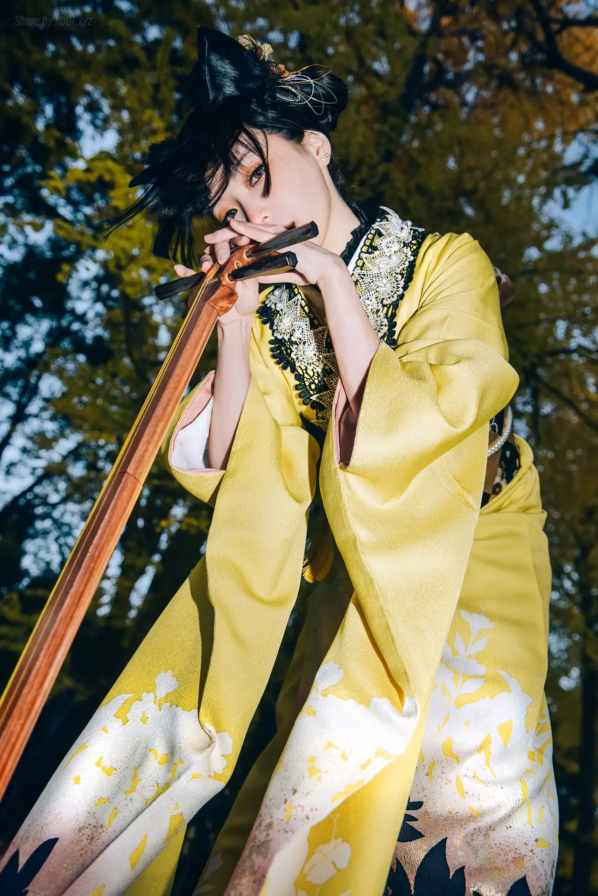 Ely_eee(ElyEE子) - Ginkgo Black Cat 銀杏黑貓(23P+1V_38.6M) - Ely_eee(ElyEE子) - Ginkgo Black Cat 銀杏黑貓(23P+1V_38