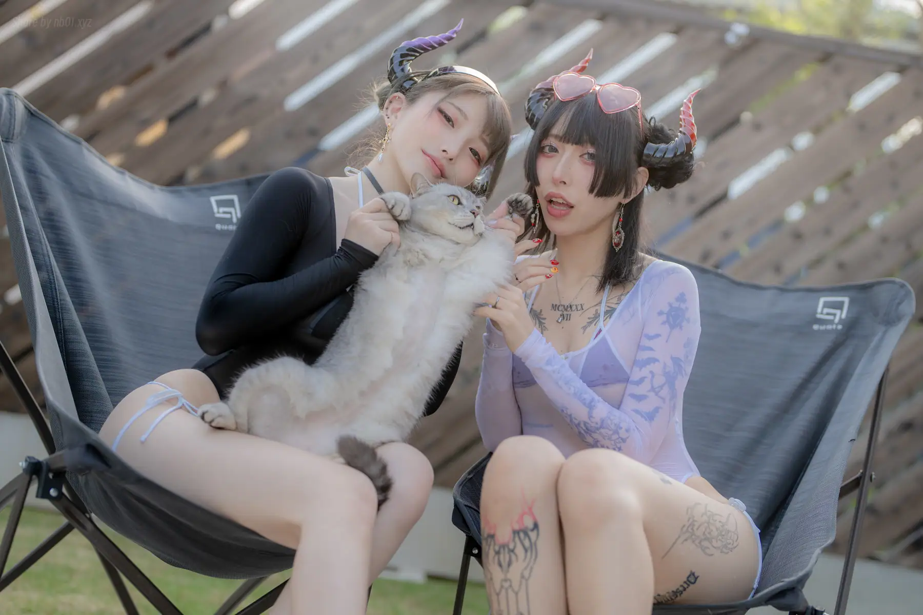 [Fantasy Factory]小丁 - 悪魔風水着(18P_177.4M) - [Fantasy Factory]小丁 - 悪魔風水着(18P_177