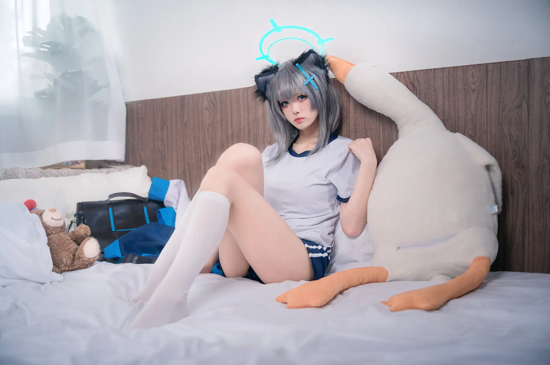 九柒喵 - 体操服白子(17P_25.1M) - 九柒喵 - 体操服白子(17P_25