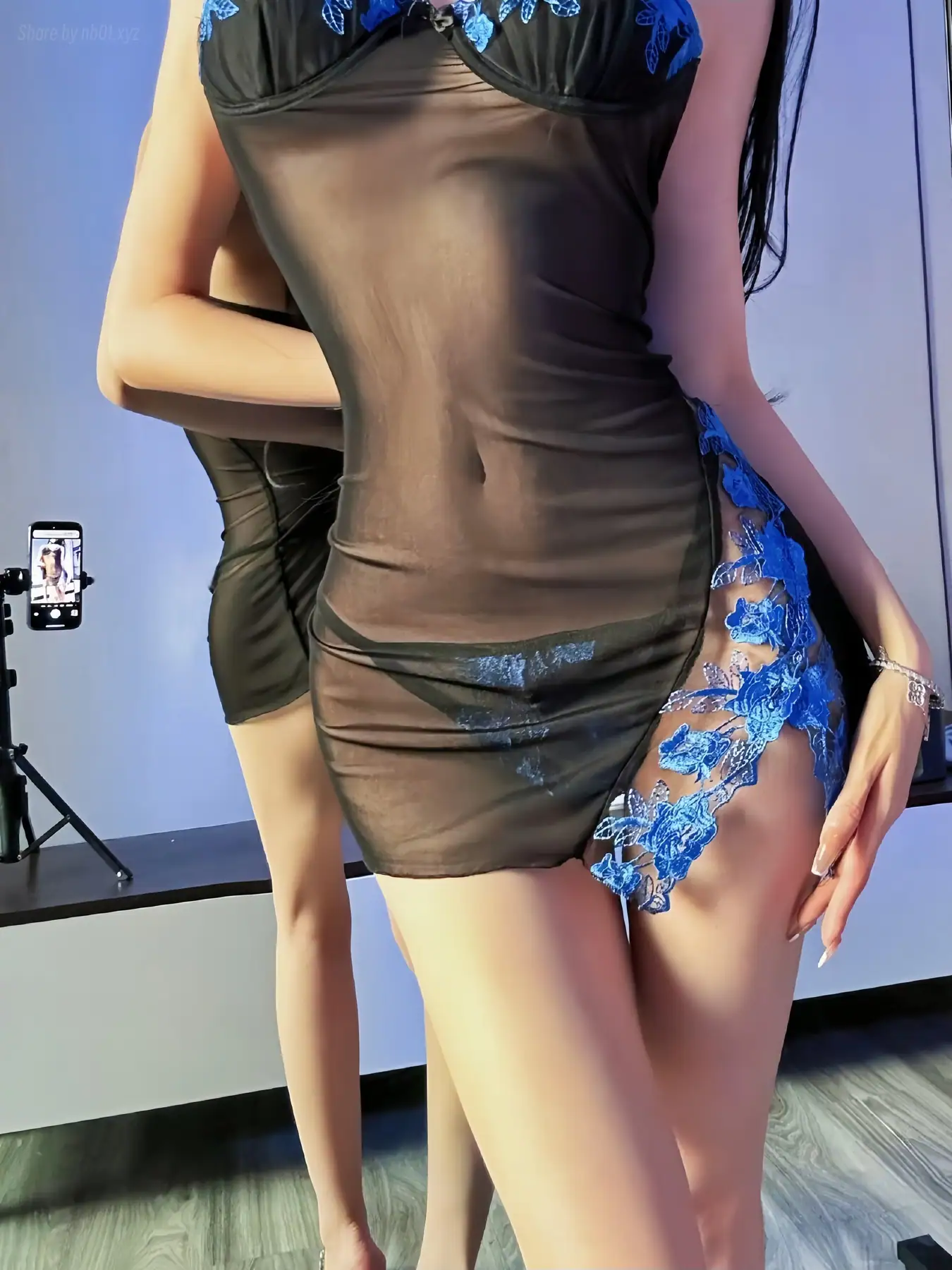 黎允熙baby - 黑丝透视性感睡裙(25P+3V_85.1M) - 黎允熙baby - 黑丝透视性感睡裙(25P+3V_85