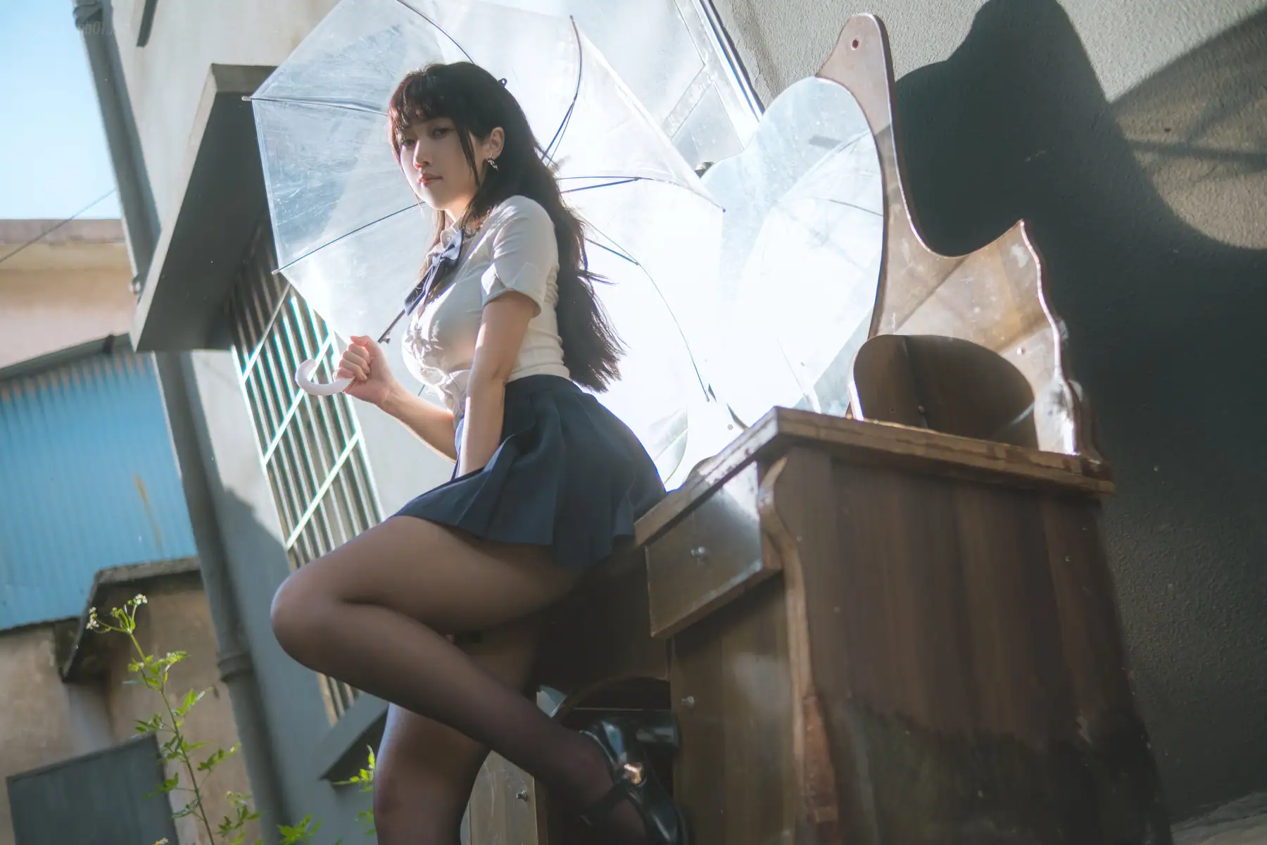 不呆猫 - JK学妹户外(59P_75.5M) - 不呆猫 - JK学妹户外(59P_75