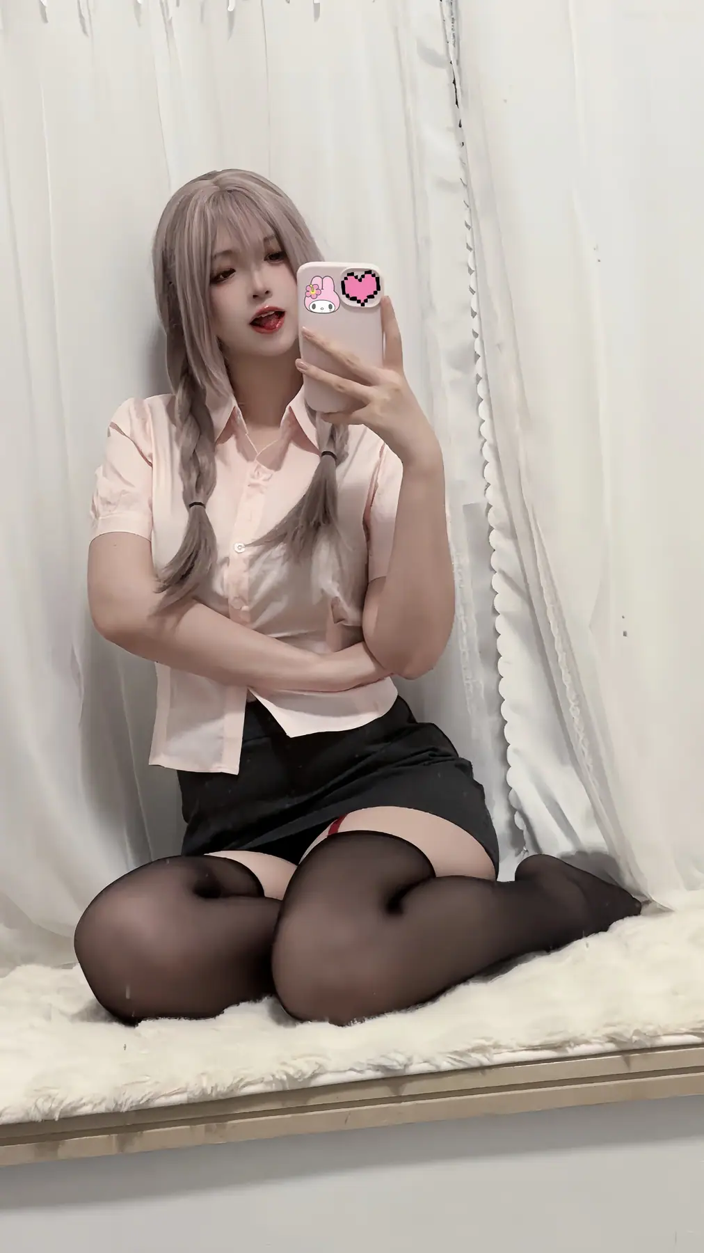 疯猫ss - 紫色麻花辫(15P_10.7M) - 疯猫ss - 紫色麻花辫(15P_10