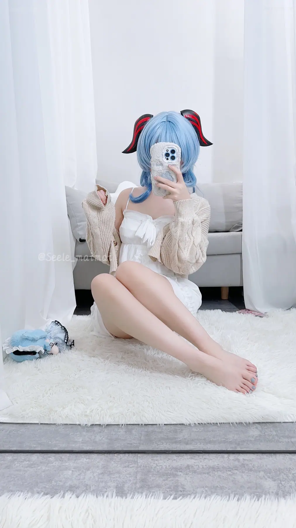 Seele麦麦 - 甘雨-指甲油2.22(9P_11.5M) - Seele麦麦 - 甘雨-指甲油2