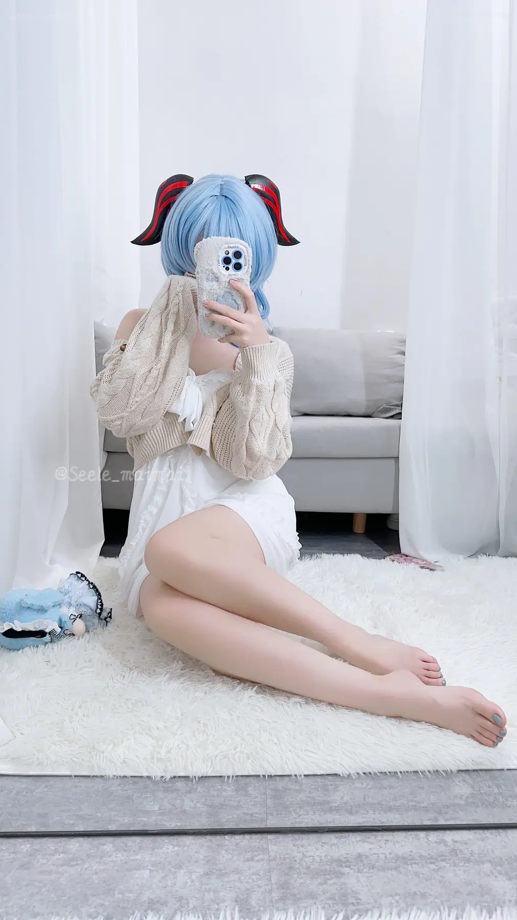 Seele麦麦 - 甘雨-指甲油2.22(9P_11.5M) - Seele麦麦 - 甘雨-指甲油2