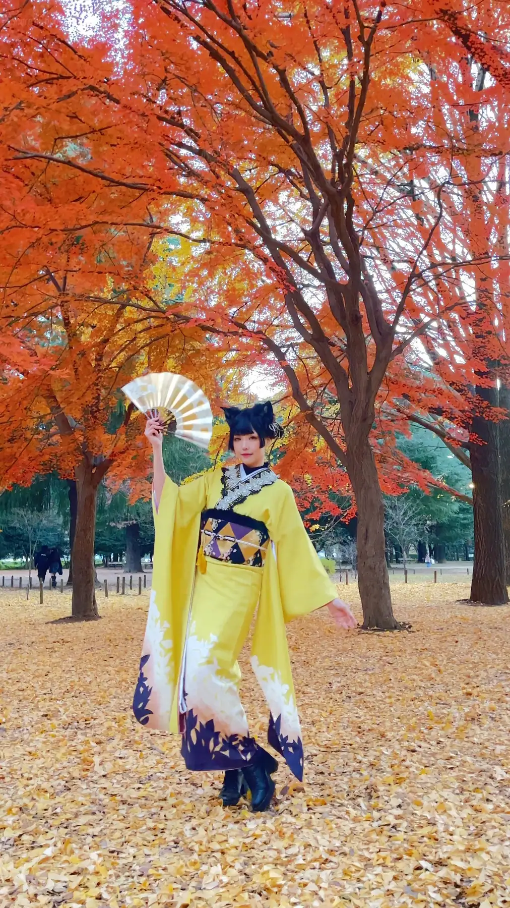 Ely_eee(ElyEE子) - Ginkgo Black Cat 銀杏黑貓(23P+1V_38.6M) - Ely_eee(ElyEE子) - Ginkgo Black Cat 銀杏黑貓(23P+1V_38