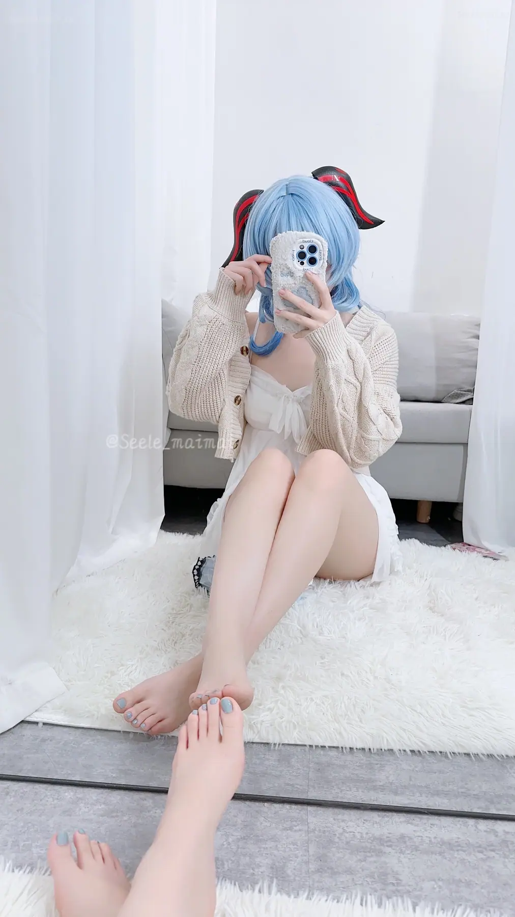 Seele麦麦 - 甘雨-指甲油2.22(9P_11.5M) - Seele麦麦 - 甘雨-指甲油2