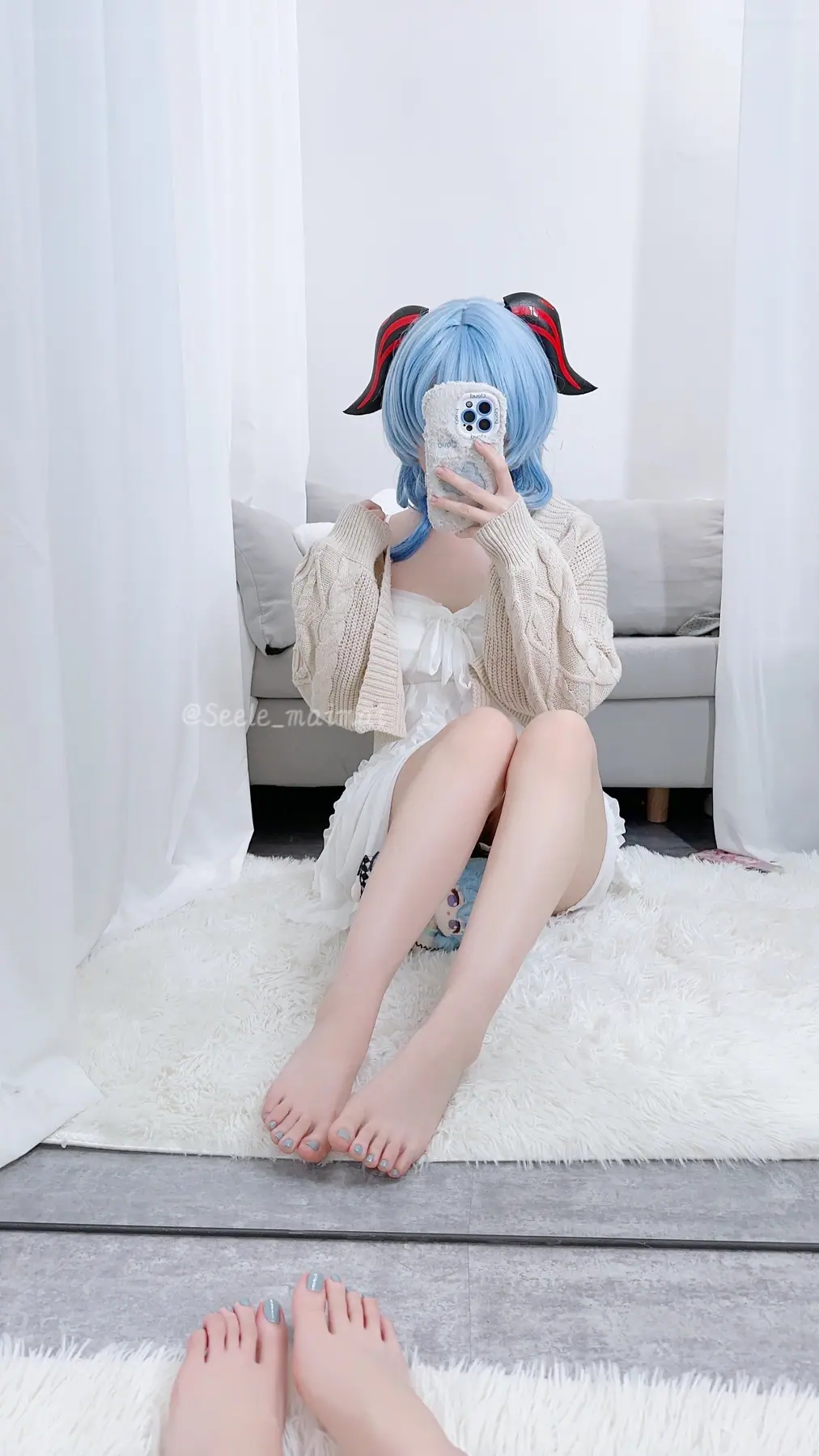 Seele麦麦 - 甘雨-指甲油2.22(9P_11.5M) - Seele麦麦 - 甘雨-指甲油2