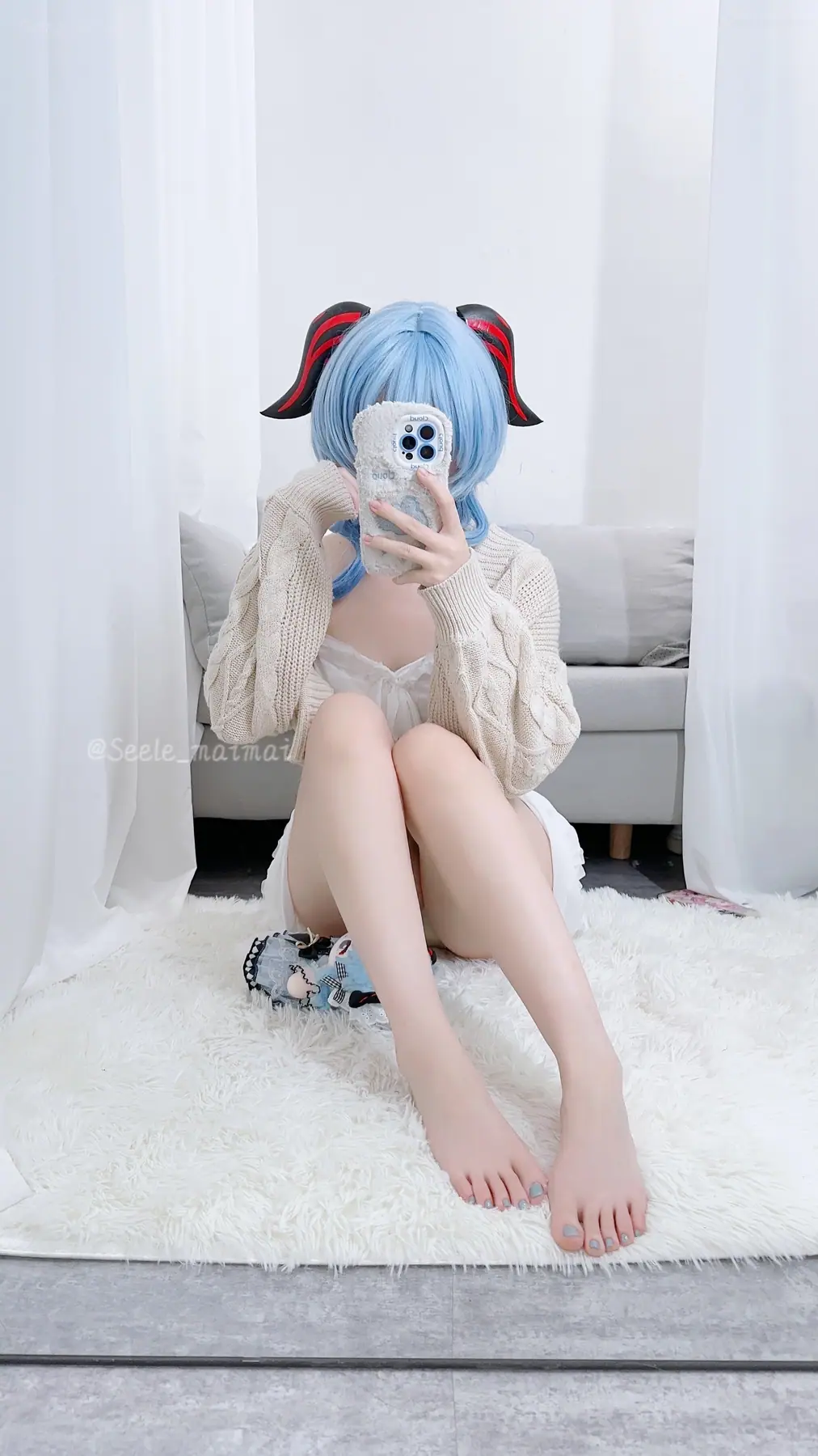 Seele麦麦 - 甘雨-指甲油2.22(9P_11.5M) - Seele麦麦 - 甘雨-指甲油2