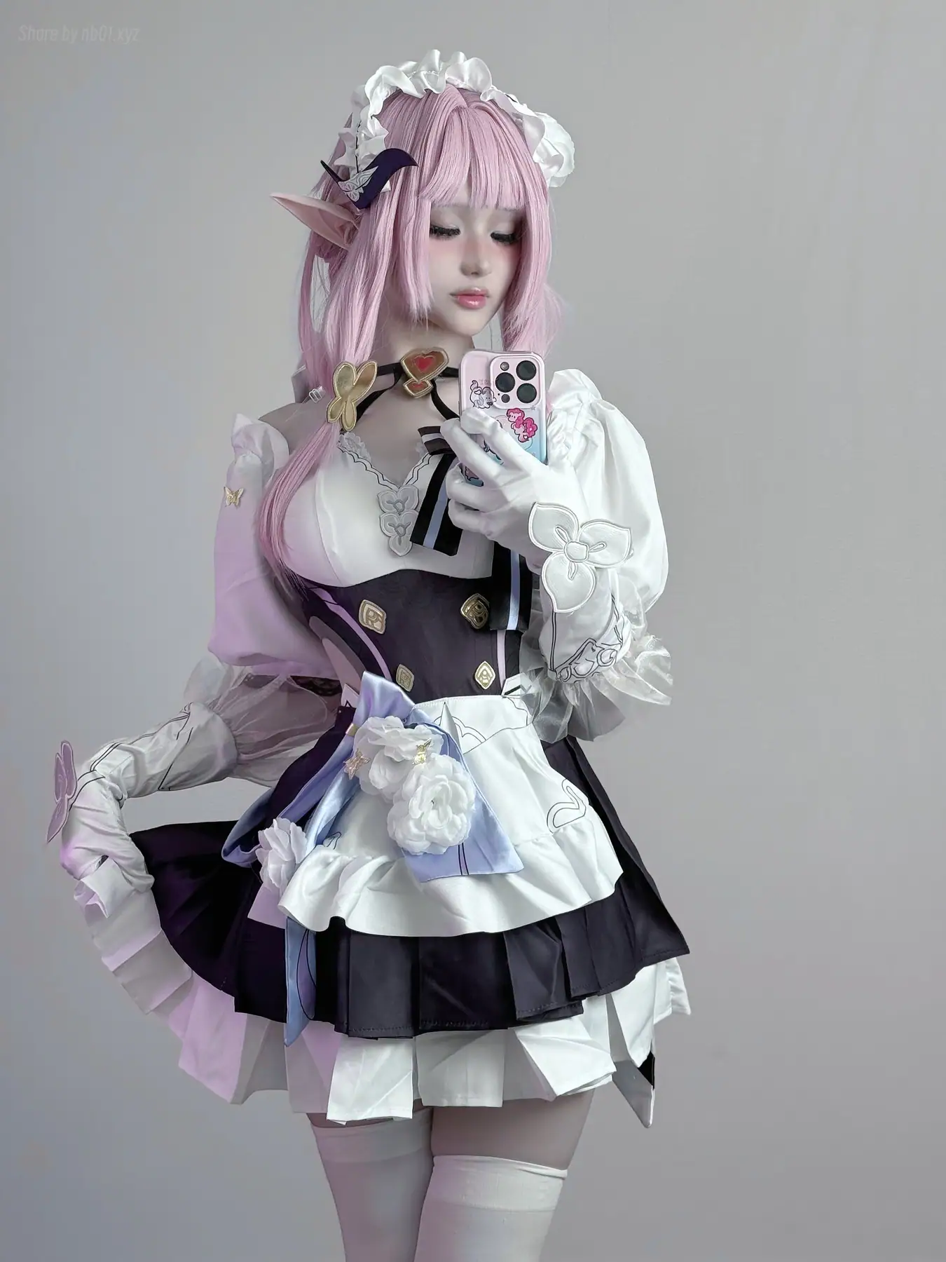 幼愛Youmeko - 崩坏3 爱莉希雅女仆装(20P_17.4M) - 幼愛Youmeko - 崩坏3 爱莉希雅女仆装(20P_17