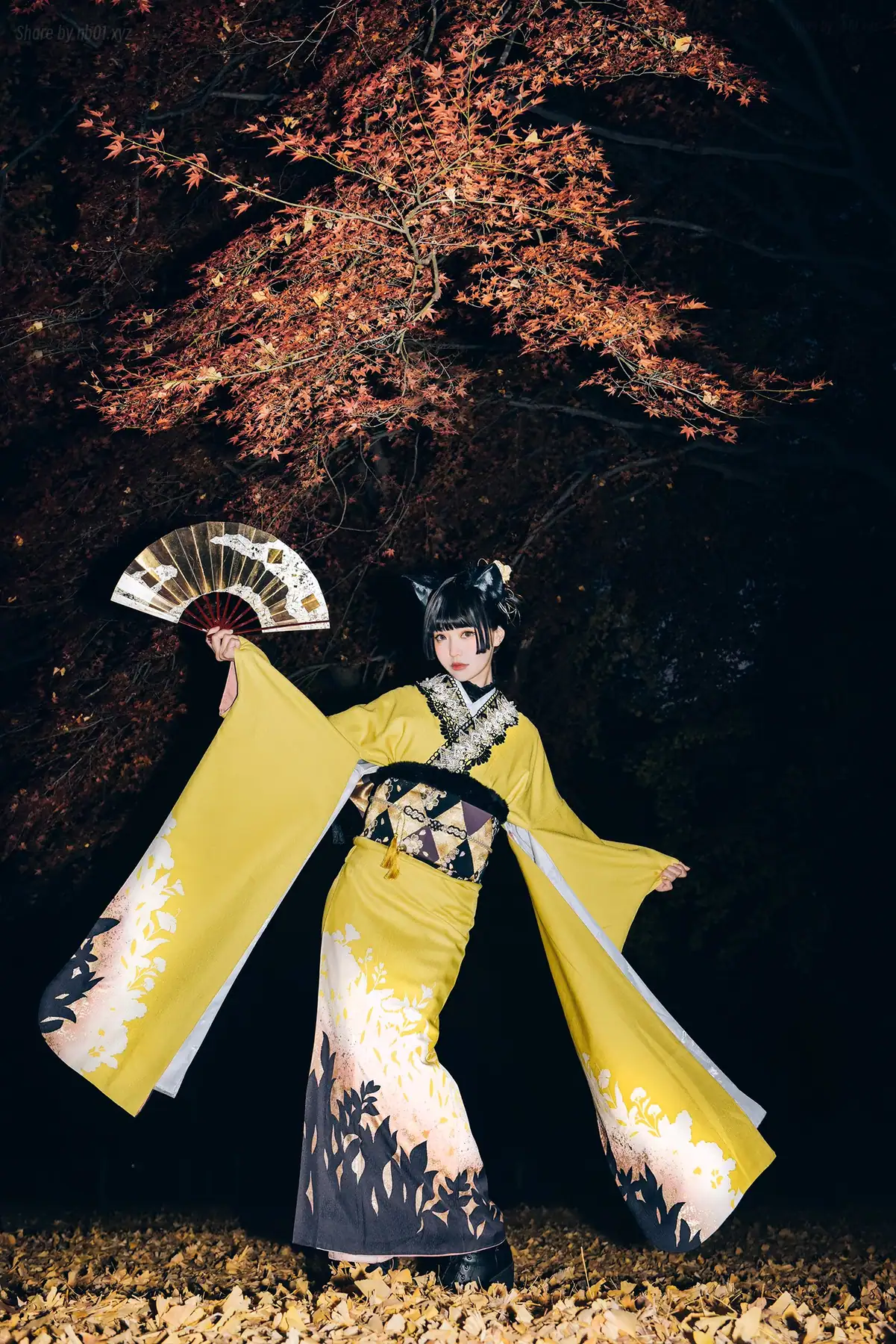 Ely_eee(ElyEE子) - Ginkgo Black Cat 銀杏黑貓(23P+1V_38.6M) - Ely_eee(ElyEE子) - Ginkgo Black Cat 銀杏黑貓(23P+1V_38