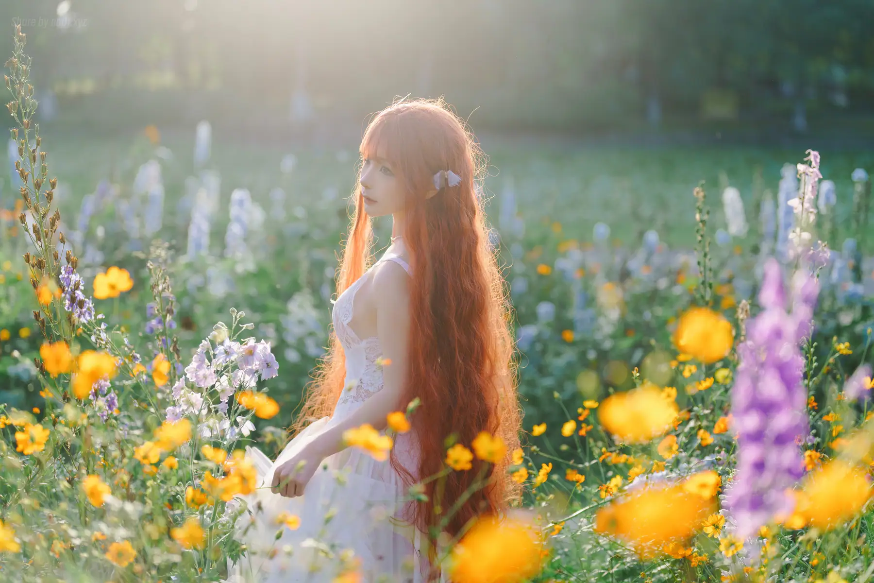 蠢沫沫 - 花丛婚纱(67P_286.5M) - 蠢沫沫 - 花丛婚纱(67P_286