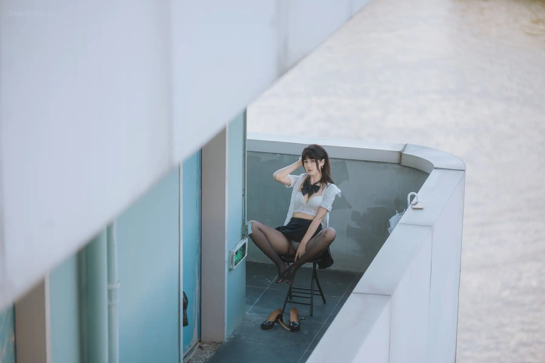 不呆猫 - JK学妹户外(59P_75.5M) - 不呆猫 - JK学妹户外(59P_75