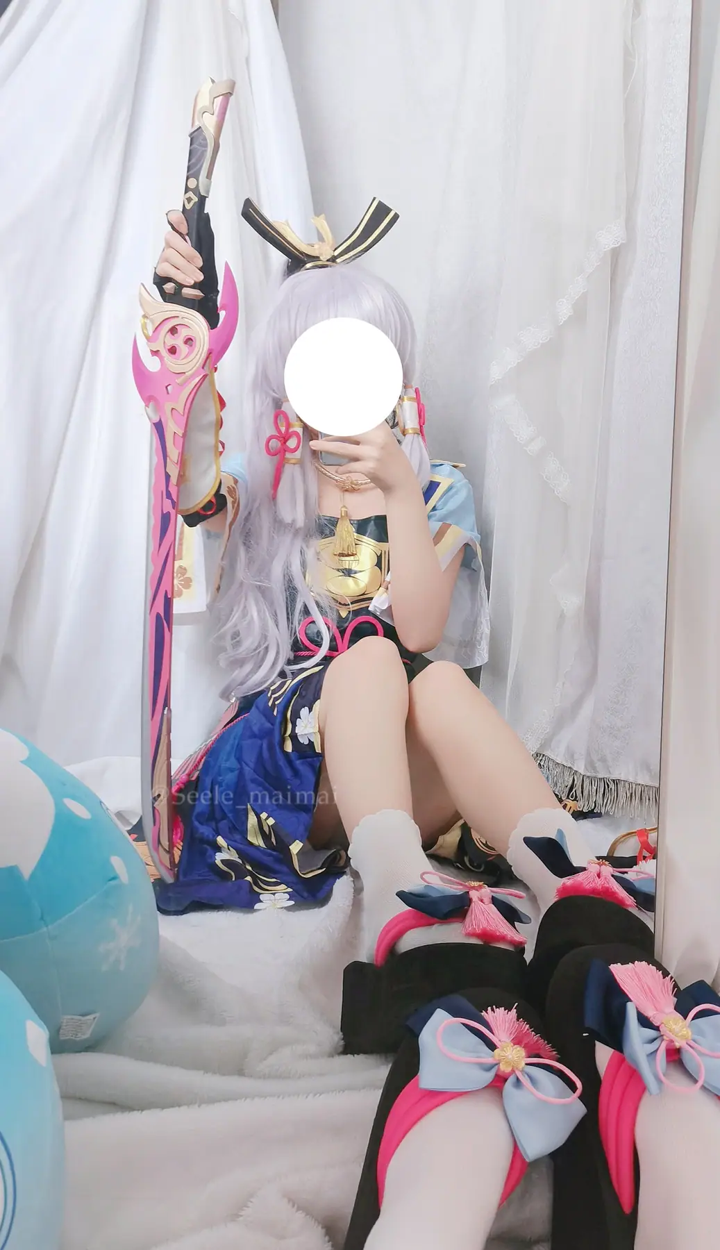 Seele麦麦 - 神里绫华原皮(14P_6.5M) - Seele麦麦 - 神里绫华原皮(14P_6