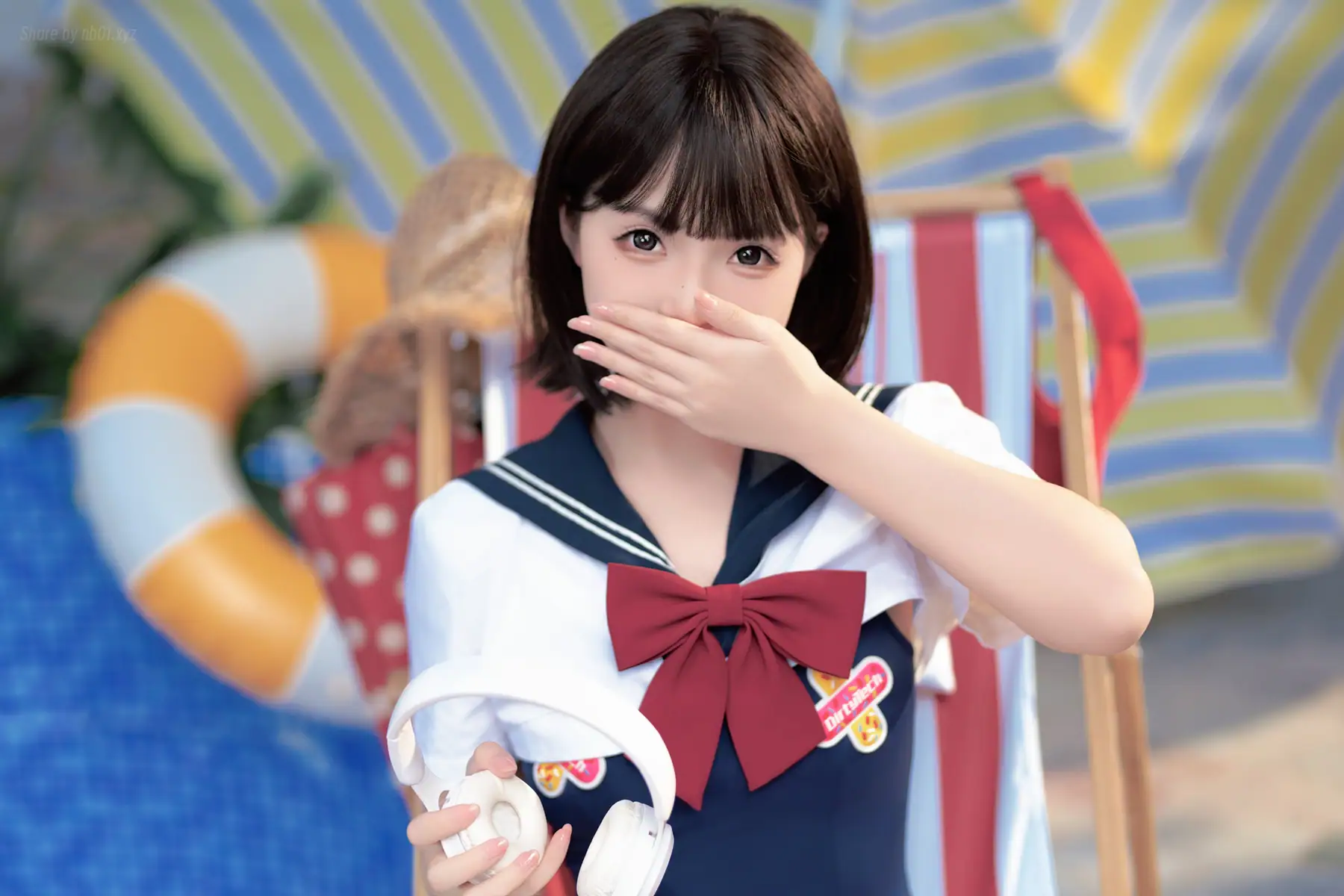 Bangni邦尼 - 反差JK泳装(97P+7V_522.3M) - Bangni邦尼 - 反差JK泳装(97P+7V_522