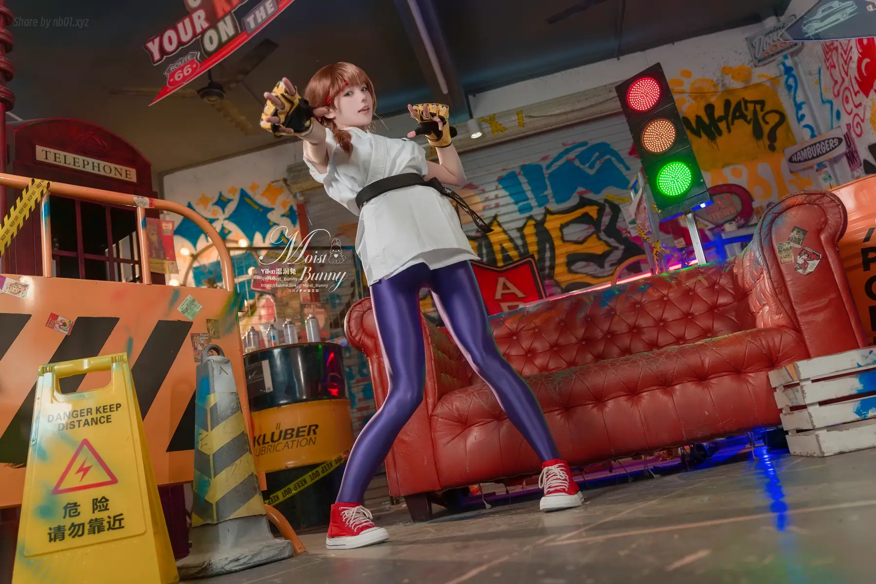 Yiko湿润兔 - 2025-04月作品『拳皇-坂崎百合』(82P+1V_897.8M) - Yiko湿润兔 - 2025-04月作品『拳皇-坂崎百合』(82P+1V_897