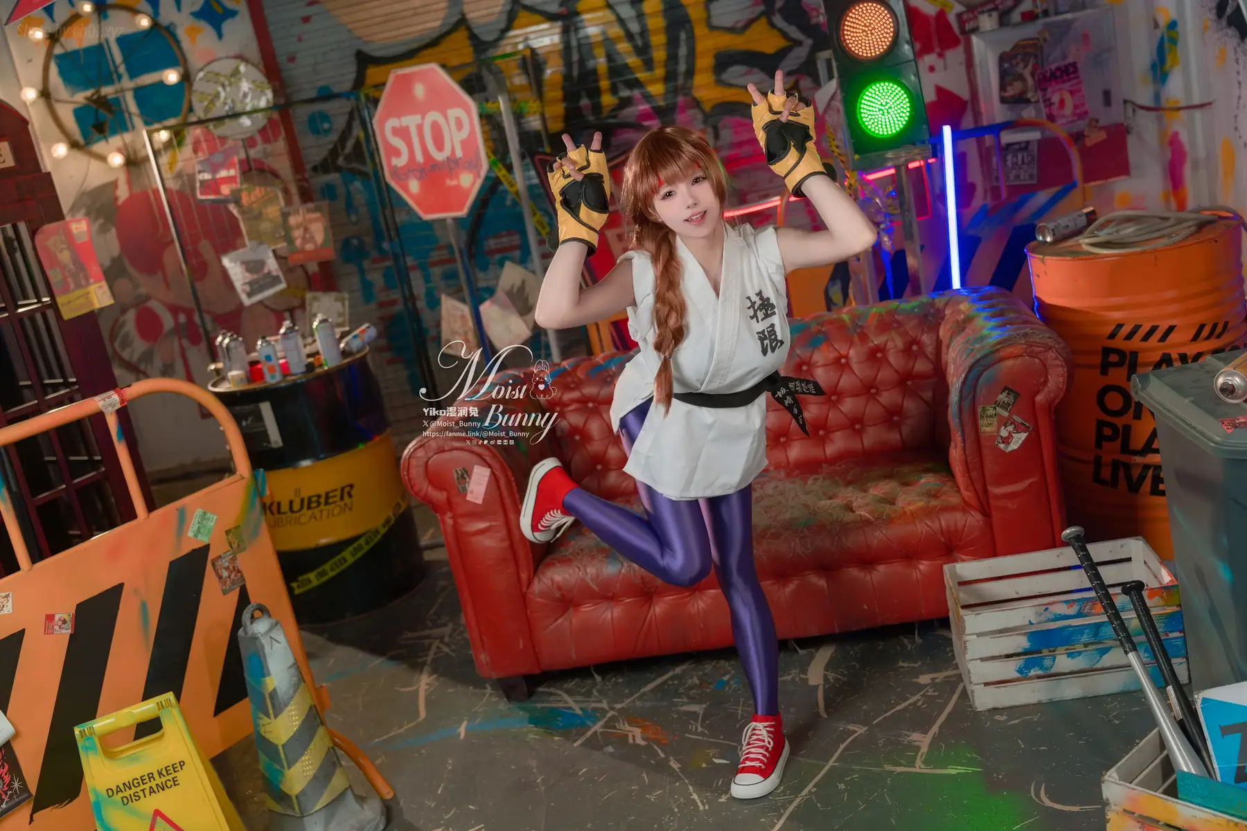 Yiko湿润兔 - 2025-04月作品『拳皇-坂崎百合』(82P+1V_897.8M) - Yiko湿润兔 - 2025-04月作品『拳皇-坂崎百合』(82P+1V_897