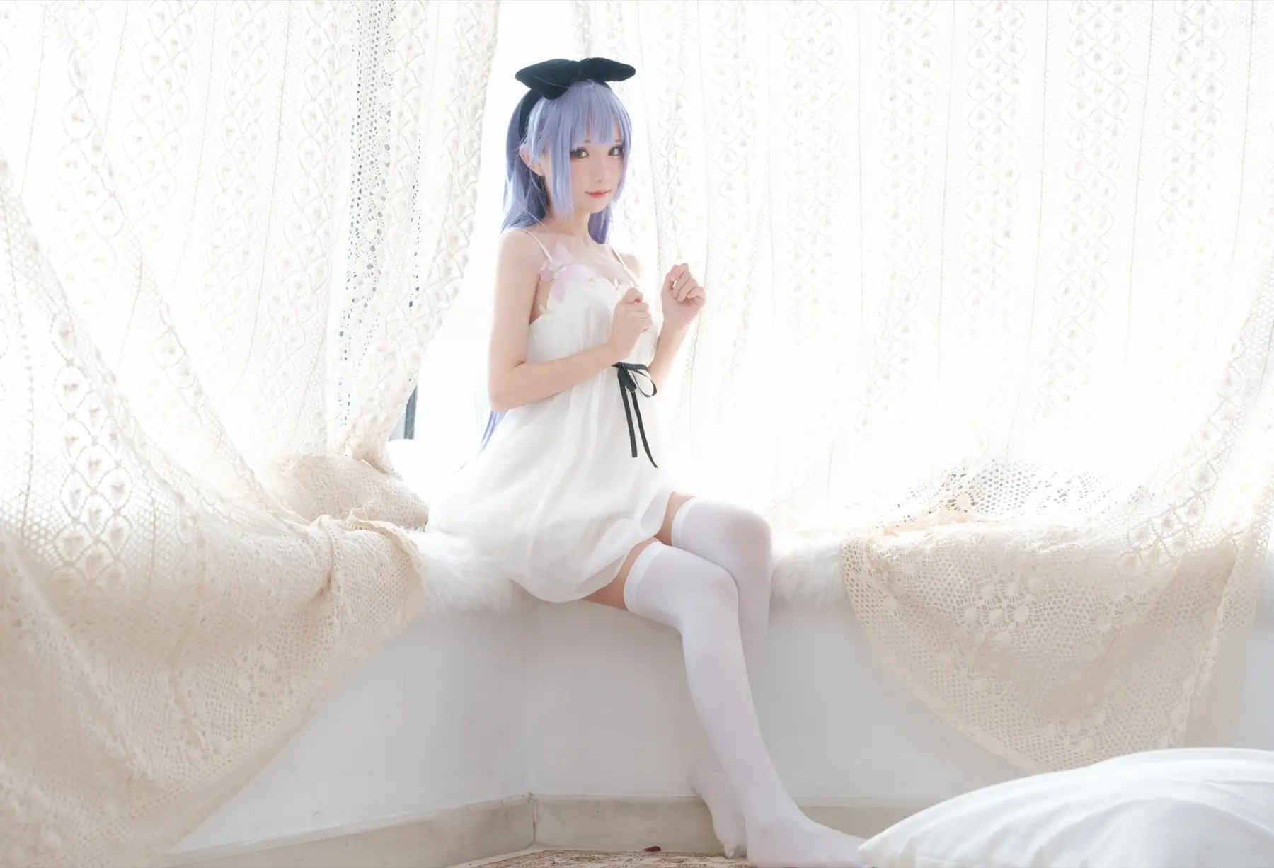 花柒Hana - 独角兽的清凉阅读时光(20P_18.7M) - 花柒Hana - 独角兽的清凉阅读时光(20P_18