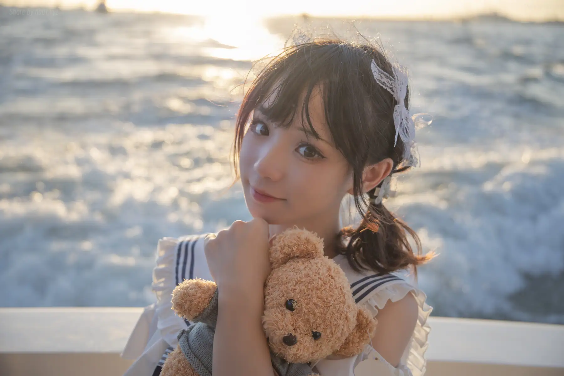 花柒Hana - 三亚熊之海J风泳装(12P_25.6M) - 花柒Hana - 三亚熊之海J风泳装(12P_25