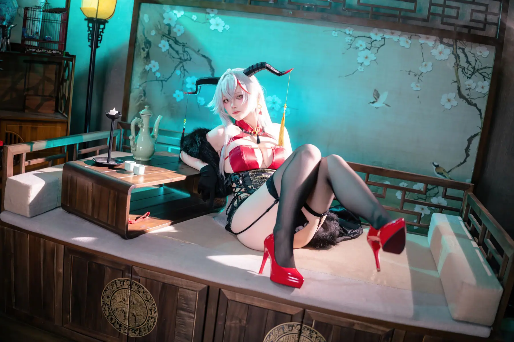 屿鱼 - 碧蓝航线 埃吉尔旗袍(50P_270.8M) - 屿鱼 - 碧蓝航线 埃吉尔旗袍(50P_270